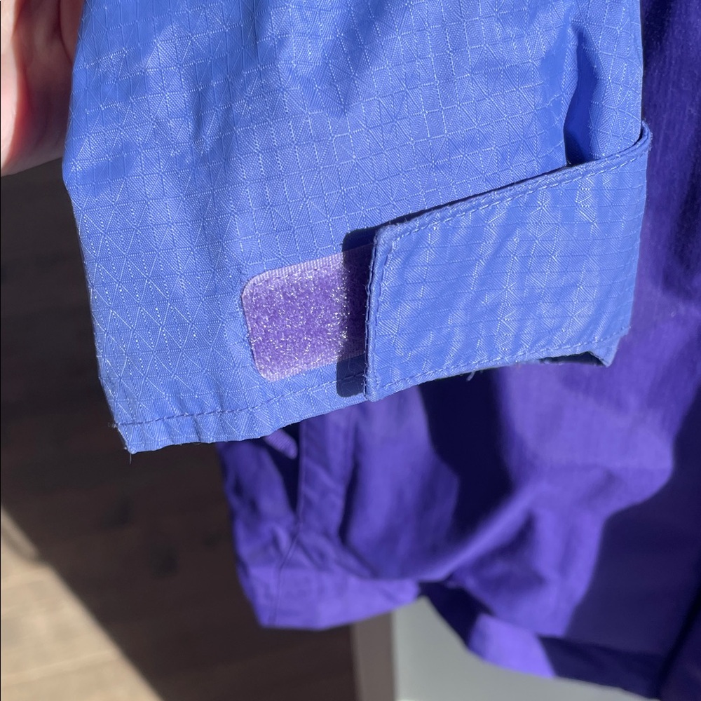 Columbia Kids Two-Tone Purple Raincoat - Picture 4 of 10